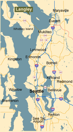 Puget Sound map